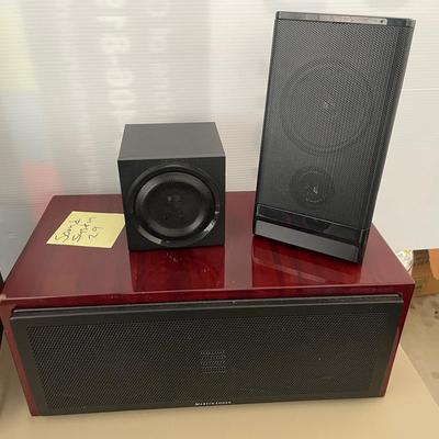 Lot Of Three Speakers