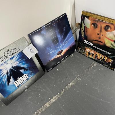 Three Laser Discs Including The Thing
