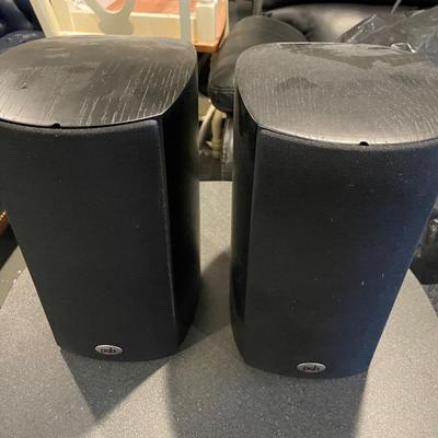 Pair Of Oval Shaped PSB Speakers