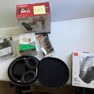 Lot Of Various Items Including Headphones