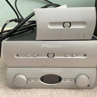 Audio Alchemy Three Piece Preamp Amplifier And Power Station