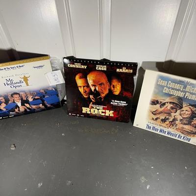 Three Laser Discs Including Mr. Hollands Opus