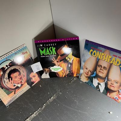 Three Laser Discs Including The Mask