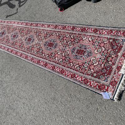 Long Wool Runner Rug