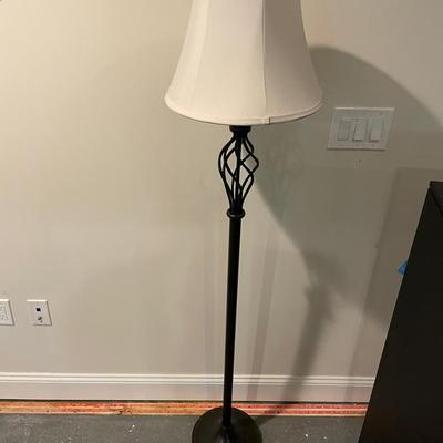 Black Metal Floor Lamp