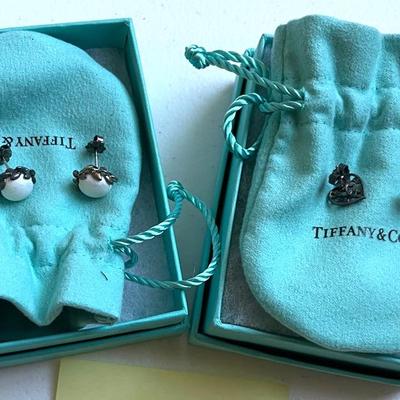 Tiffany & Co Paloma Picasso 925 Sterling Silver Earrings