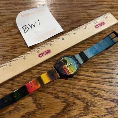 Edward Hopper Styled Watch