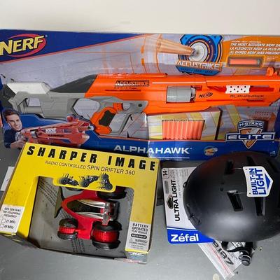 Lot Of New Toys Including A Nerf Gun