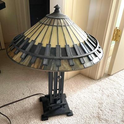 Round Stained Glass Lamp