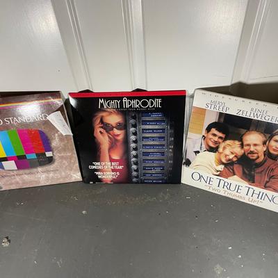 Three Laser Discs Including One True Thing