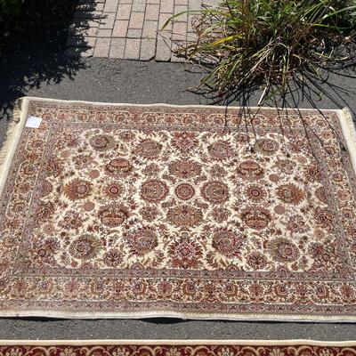 Tabriz Polyester Area Rug From Turkey