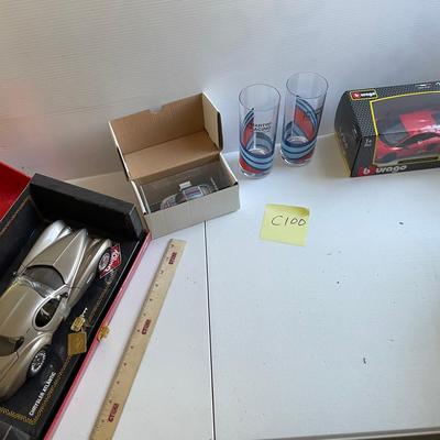 Lot Of Model Cars And Glasses