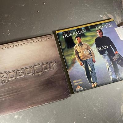 Lot Of Two Laser Discs Including Rain Man