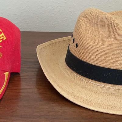 Fedora Size L And U.S.Marine Cap
