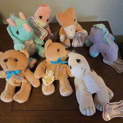 Evesco Plushies,Cherished Teddies "Easter"×2 & Precious Memories ×5