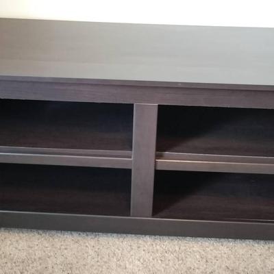Dark Wooden TV/Console Storage Stand 