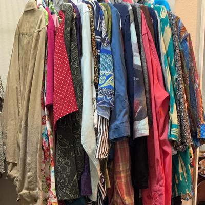 Casual Tops Sized Large And Up
