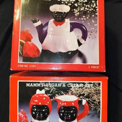 The Chef Kitchen Collection Teapot + Sugar & Cream Set - Never Used