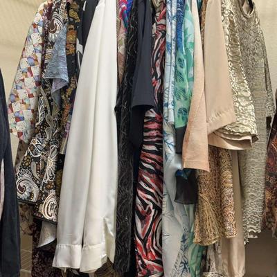 Dressy Tops Sized  Medium To 2X