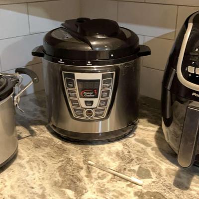 Hamilton Beach Slow Cooker, Power XL Air Fryer, And Power Cooker