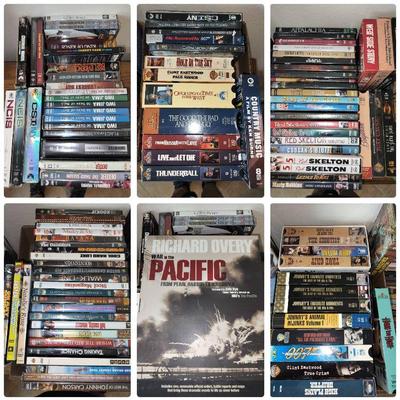 DVD And VHS Vintage Collection (Includes Everything In Photos) 