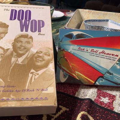 Vintage Doo Wop And Rock N Roll CD Sets 