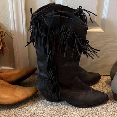 Cowboy Boots And Ankle Boots Size 9