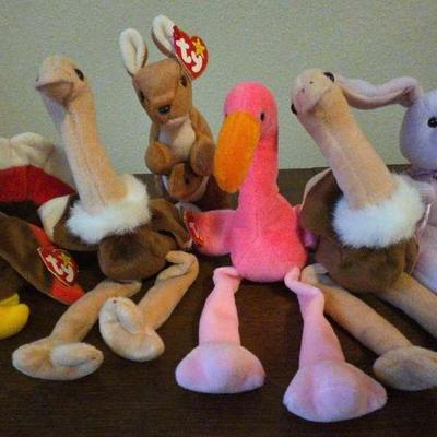 6 Beanie Babies Set #1