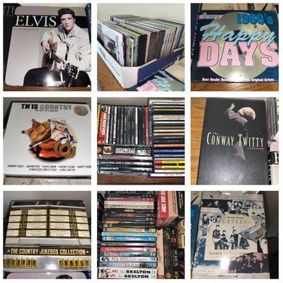 CD Vintage Music Collection - Elvis, Country, And More