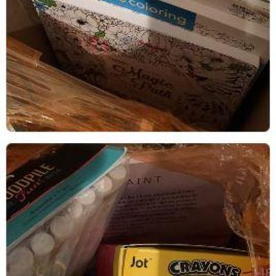 Kids Fun Box - Crayons, Coloring Books, And More!