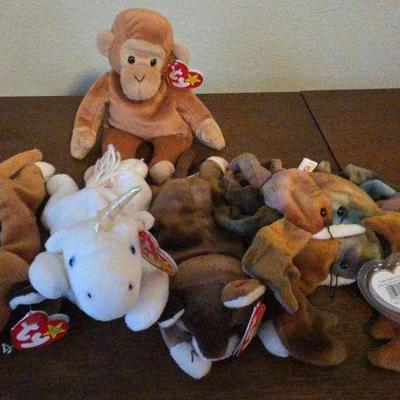 6 Beanie Babies Set  #2