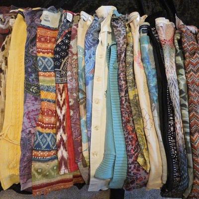 Long Sleeve Blouse Lot 22 Items Sizes L-XXL 