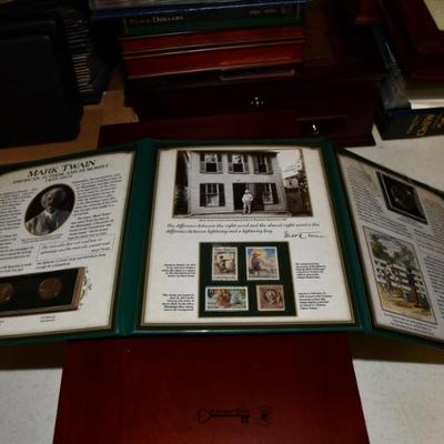 Sale Photo Thumbnail #115: 114 coins and stamps