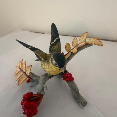 Fly Catcher Porcelain Bird