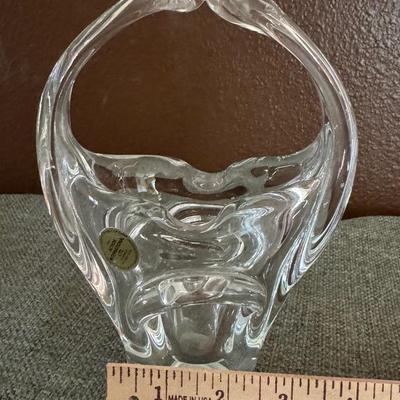 Crystal Basket By Action International 