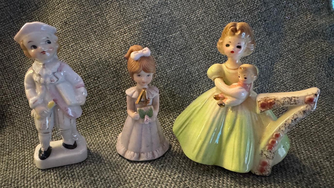 Marked Vintage Porcelain Decor