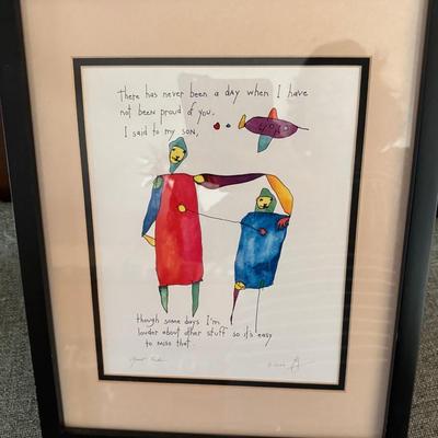 Vintage Brian Andreas “Quiet Pride” Signed