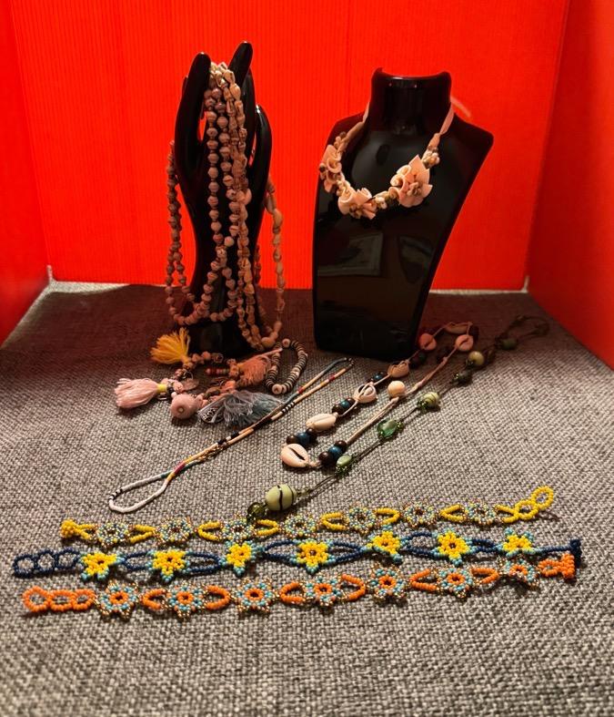 Assortment Of Beaded And Shell Jewelry 