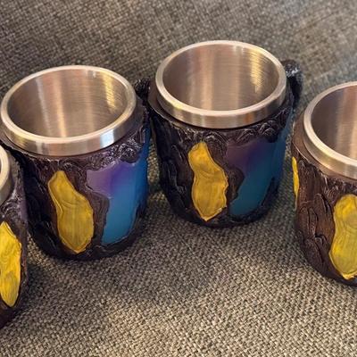 Resin Mineral Style Coffee Mugs