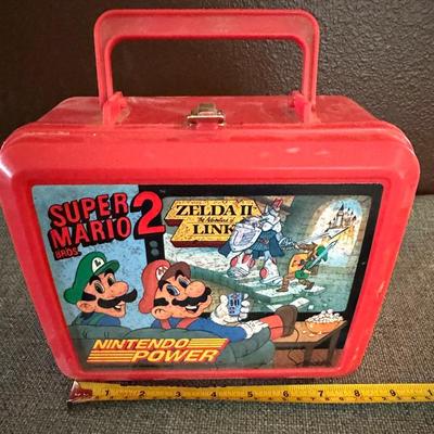1989 Nintendo Power Lunch Box Super Mario Bros.2