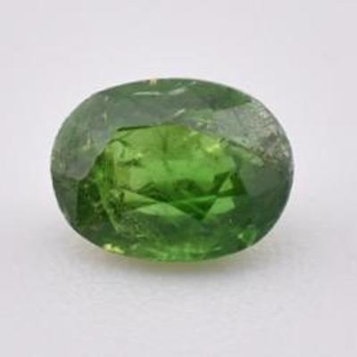 0.5 Natural Unheated Oval Tsavorite Garnet - SI1