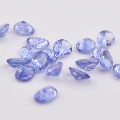 5.1 TCW Natural Unheated Oval Tanzanite Parcel - VVS