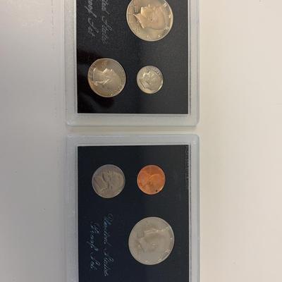 US Coin Proof Sets (two 1983 sets)