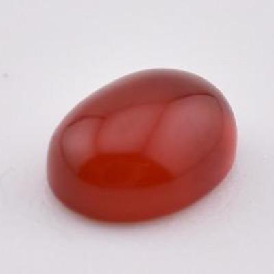 1.2 Carat Natural Unheated Oval Chalcedony Cabochon