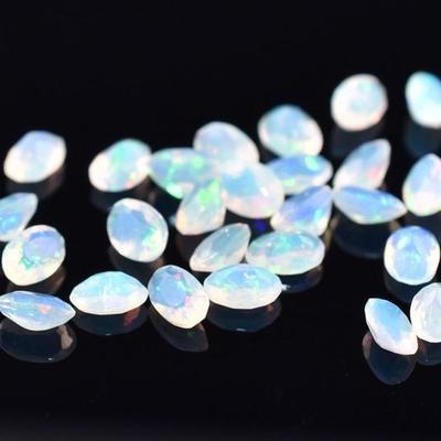 5.0 TCW Natural Unheated Oval Fire Opal Parcel - AAA