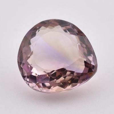 13.3 Carat Natural Unheated Pear Ametrine - VVS