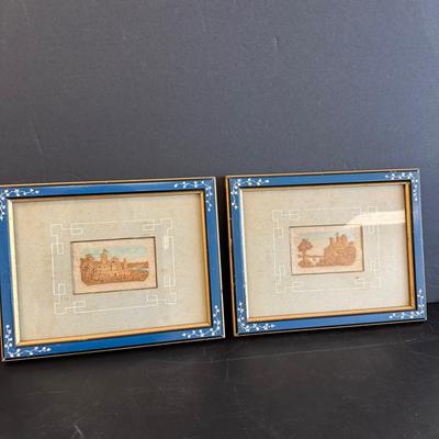 Small Framed Castle Art