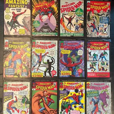 1962 Amazing Spider-Man Collectible Series Comic Book Complete Set Volume 1-24 (2006 Reprints)