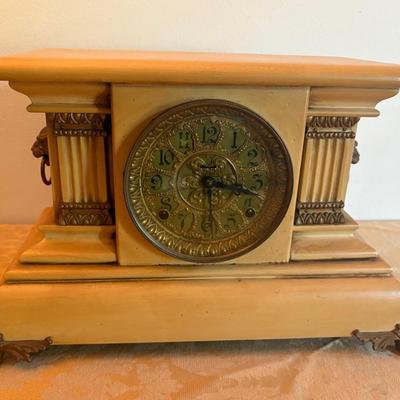 Vintage Adamantine Mantel Shelf Clock