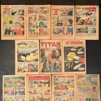 1960-70’s Various Original Comic Books Lot Of 11